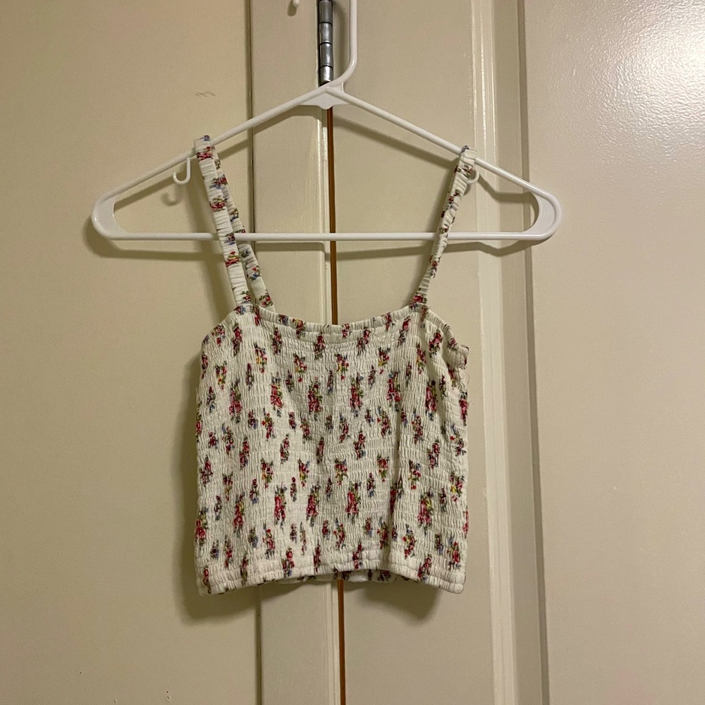 Forever 21 Floral tank top size small